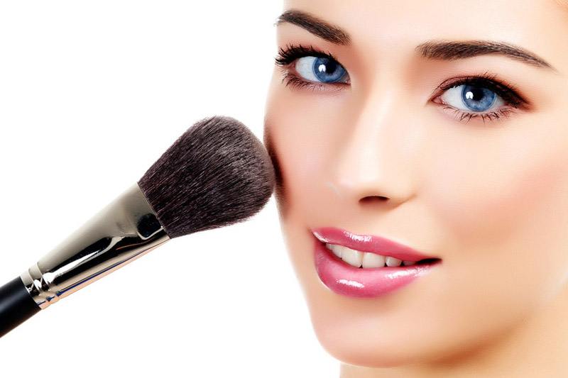 Makeup Applying Cosmetics