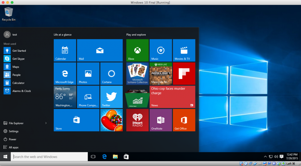 Microsoft With Windows 10