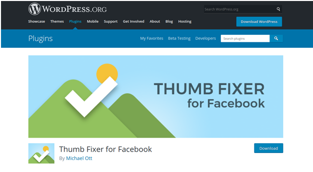 Facebook Thumb Fixer