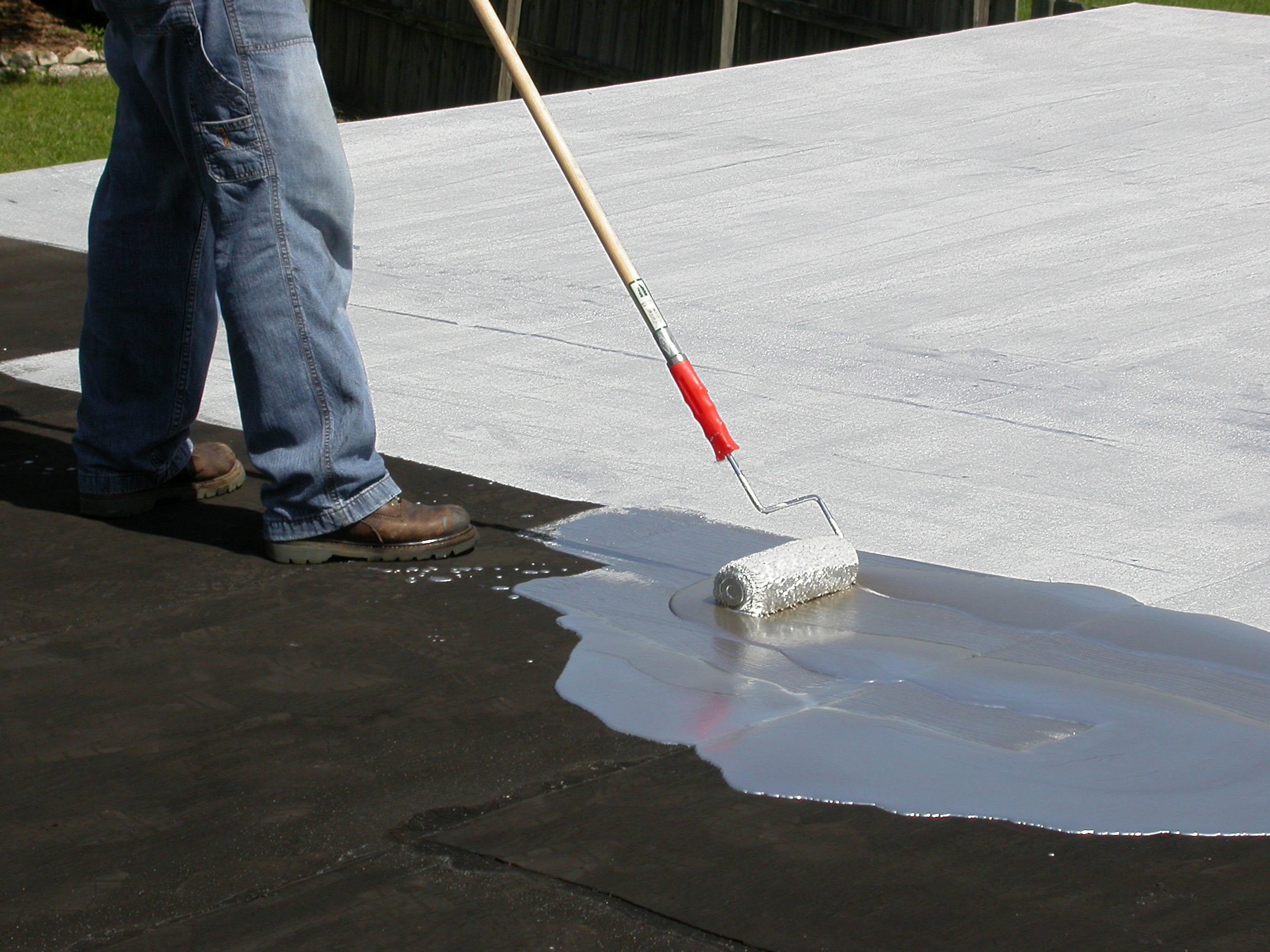 Acrylic roof coating