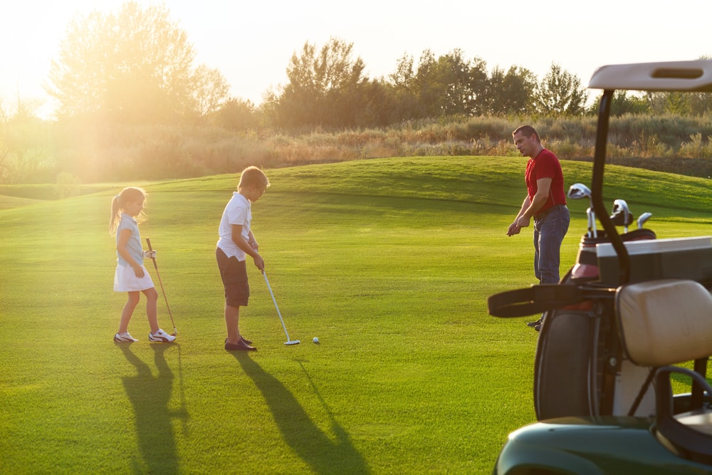 Golf Club Socializing