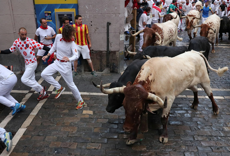 Dangerous Sports Bull Running