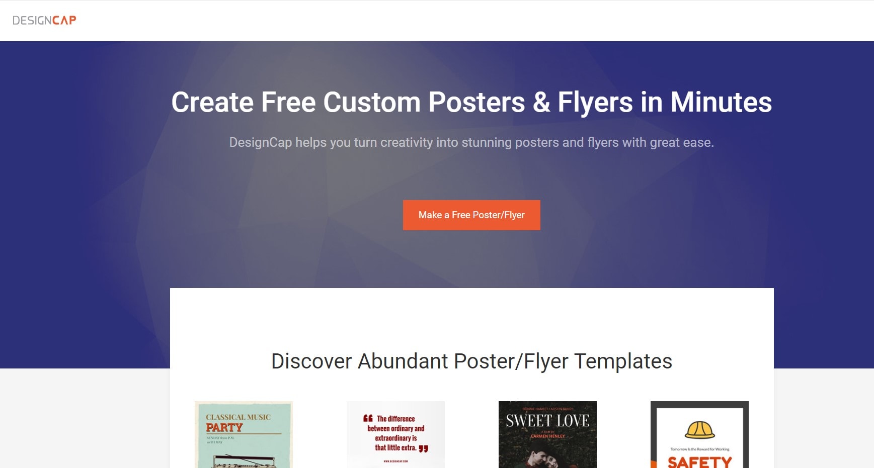 Online Poster Makers DesignCap