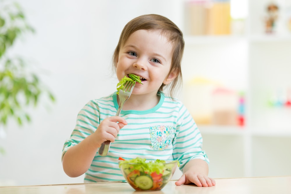 Vegetables Child eat