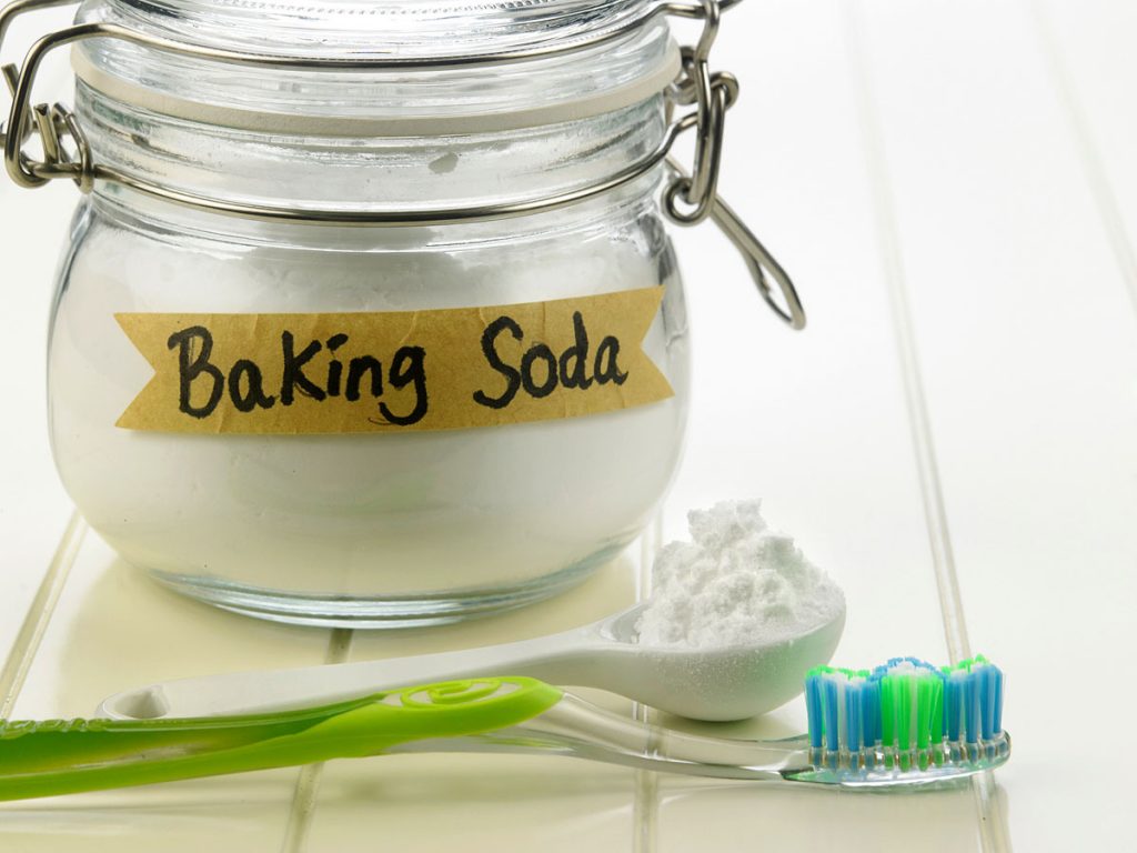 Baking Soda teeth brush