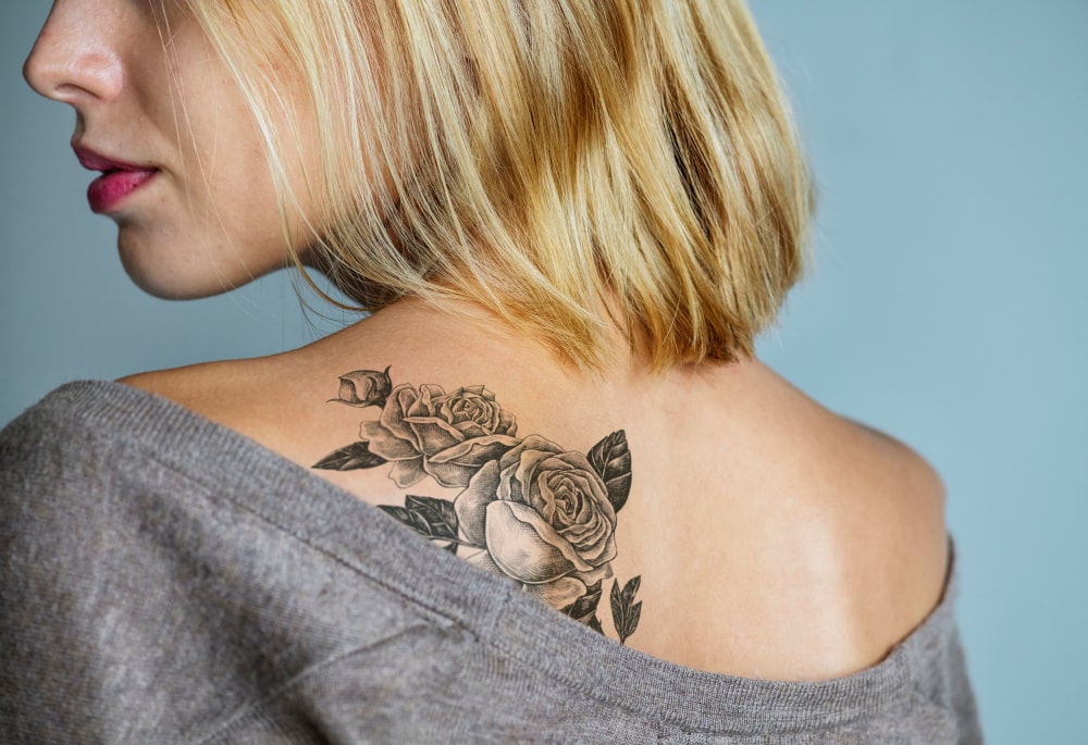 Fake Flower Tattoos for Women - wide 3