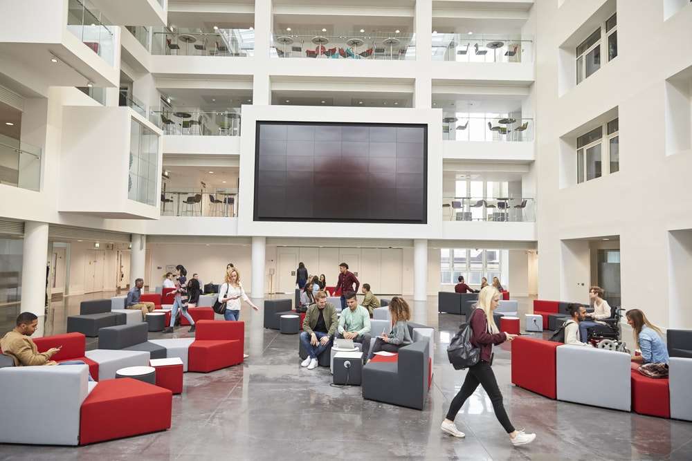 Interior Designing university group study room