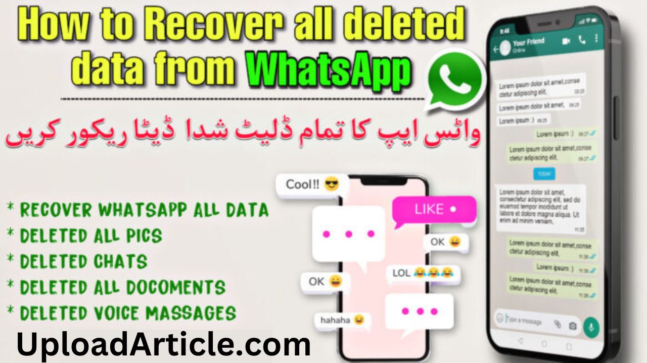 How to recover all deleted data from WhatsApp 2024