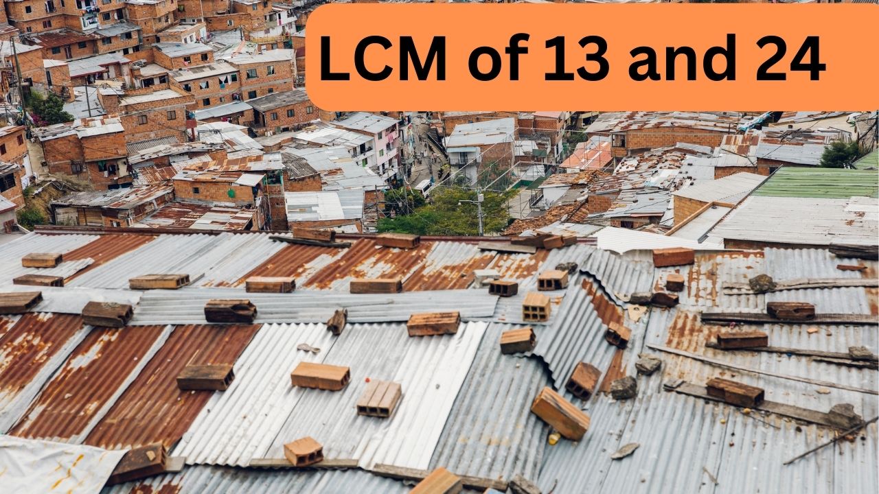 Finding the Least Common Multiple (LCM) of 13 and 24