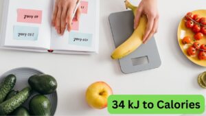 34 kJ to Calories