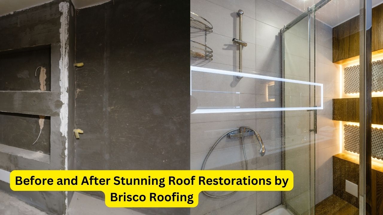 Before and After Stunning Roof Restorations by Brisco Roofing