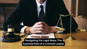 Navigating the Legal Maze The Essential Role of a Criminal Lawyer