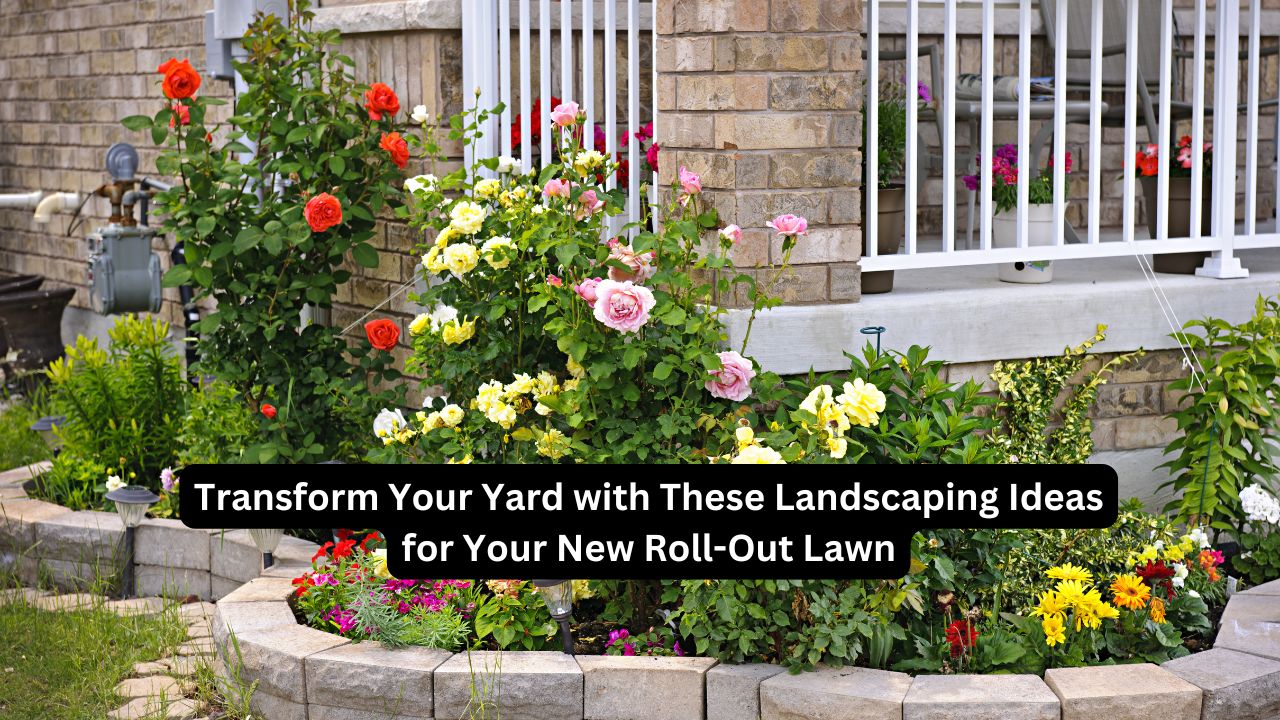 Transform Your Yard with These Landscaping Ideas for Your New Roll-Out Lawn