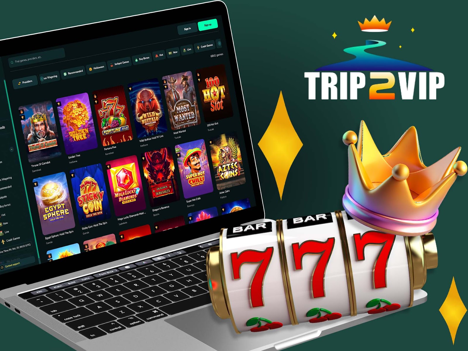 Popular Slot Games in Trip2Vip Site