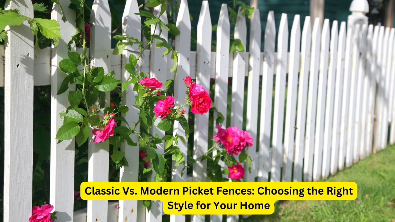 Classic Vs. Modern Picket Fences: Choosing the Right Style for Your Home