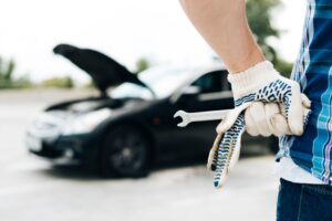 car break