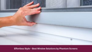 Effortless Style –  Best Window Solutions by Phantom Screens 