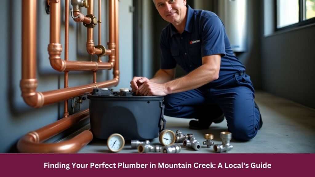 Finding Your Perfect Plumber in Mountain Creek: A Local's Guide