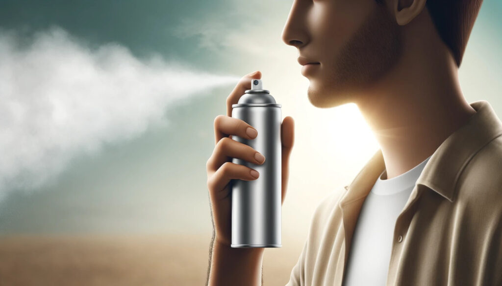 Self-Tanning with Aerosol Cans