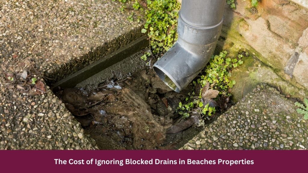 The Cost of Ignoring Blocked Drains in Beaches Properties