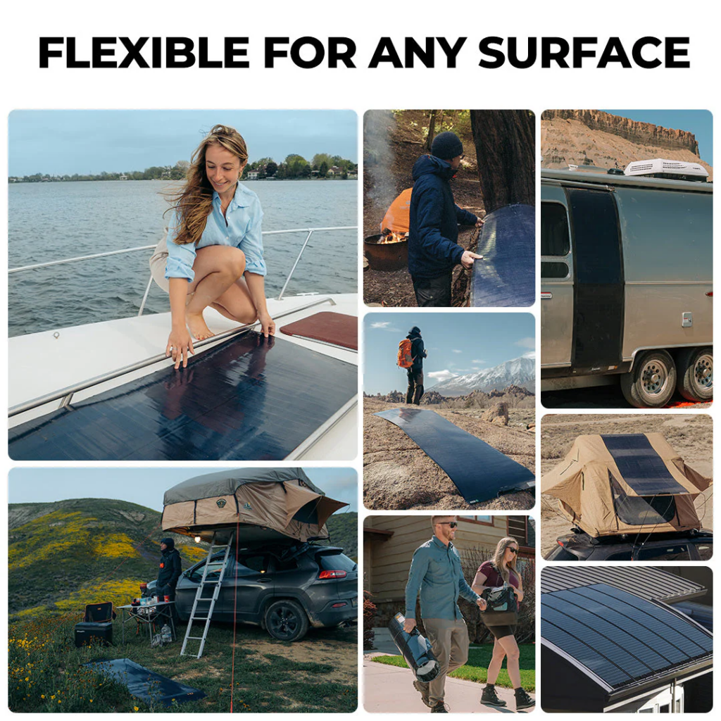 Adhesive Solar Panels