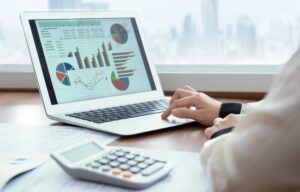 financial spreadsheet report