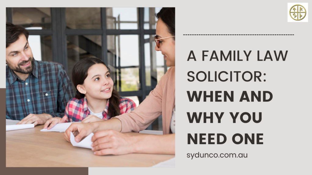 A Family Law Solicitor