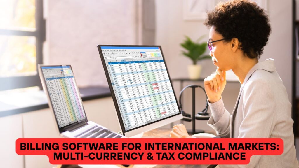 Billing Software for International Markets: Multi-Currency & Tax Compliance