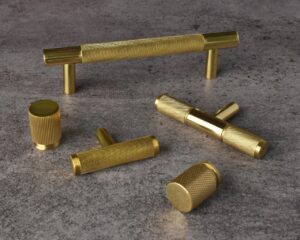 brushed-brass-kitchen-handles