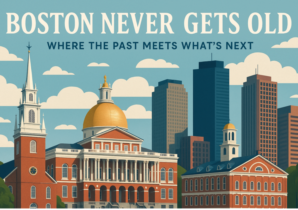 Boston Never Gets Old Where the Past Meets What’s Next