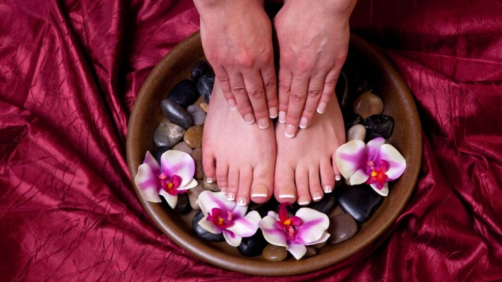 Regular Manicures and Pedicures