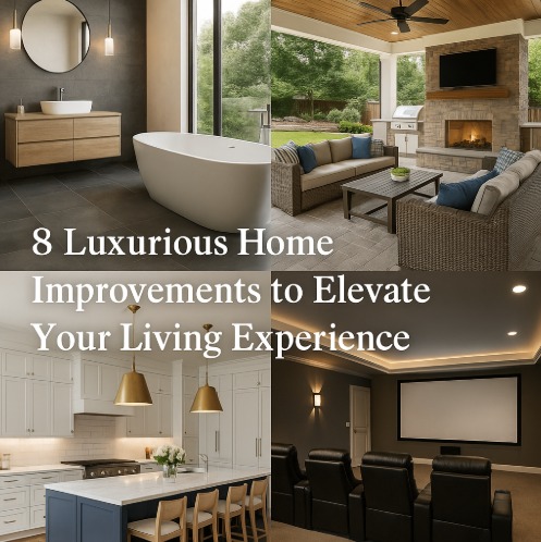 8 Luxurious Home Improvements to Elevate Your Living Experience