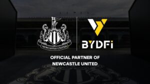 NEWCASTLE UNITED ANNOUNCE MULTI-YEAR PARTNERSHIP WITH BYDFi