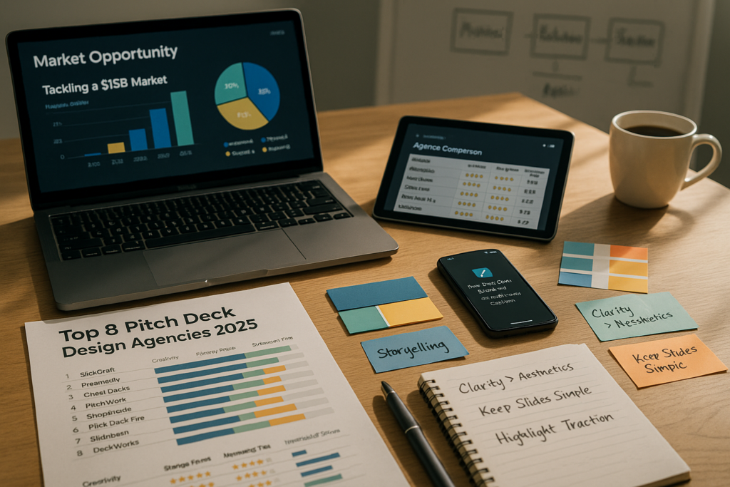 Top Pitch Deck Services Driving Startup Growth