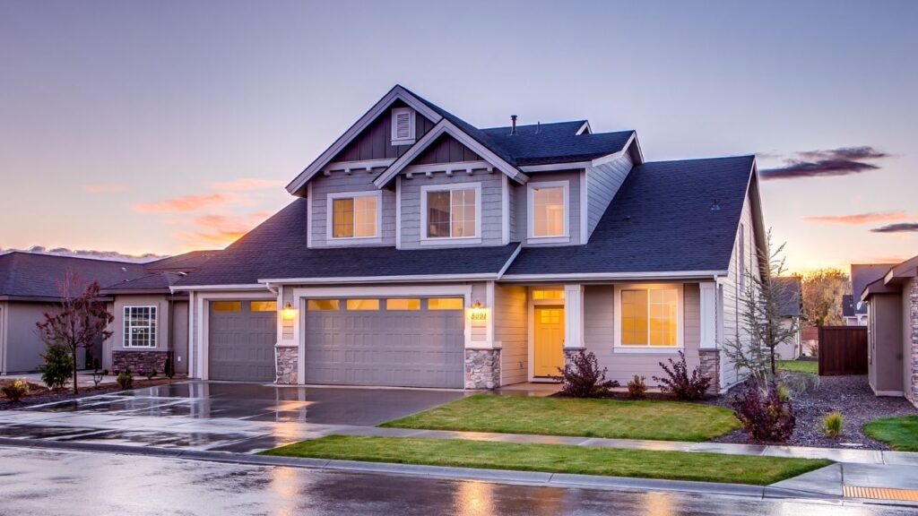 Custom Homes Suburban Look
