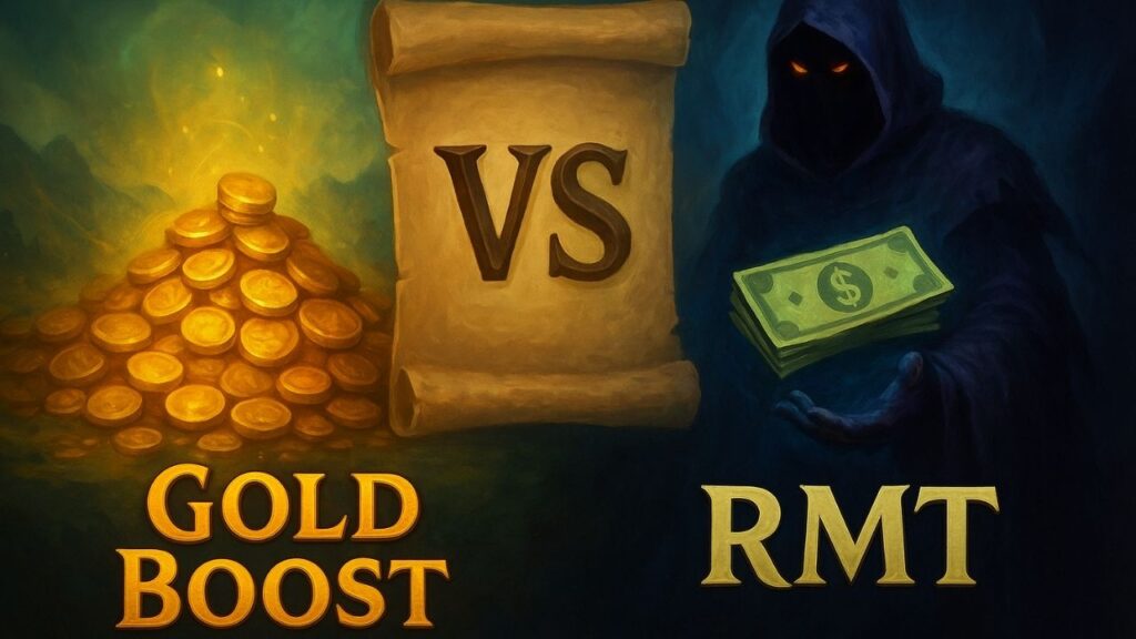 Gold Boost vs RMT