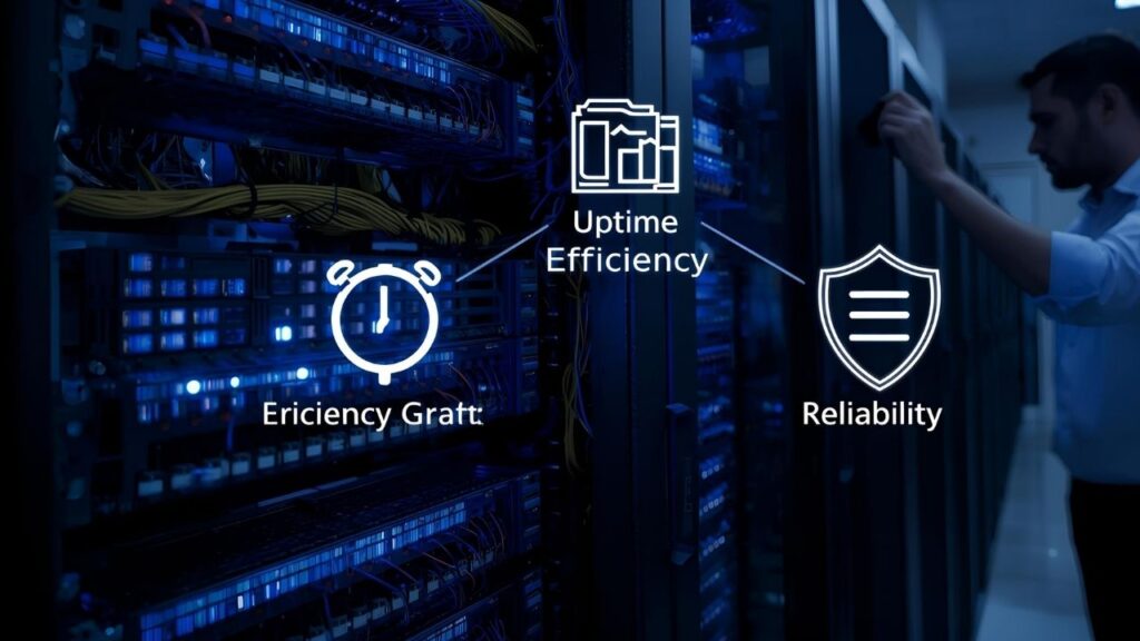 How a Clean Network Cabinet Boosts Uptime and Business Efficiency