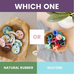 Rubber vs. Silicone Pacifiers: Which One Is Best for Your Baby?