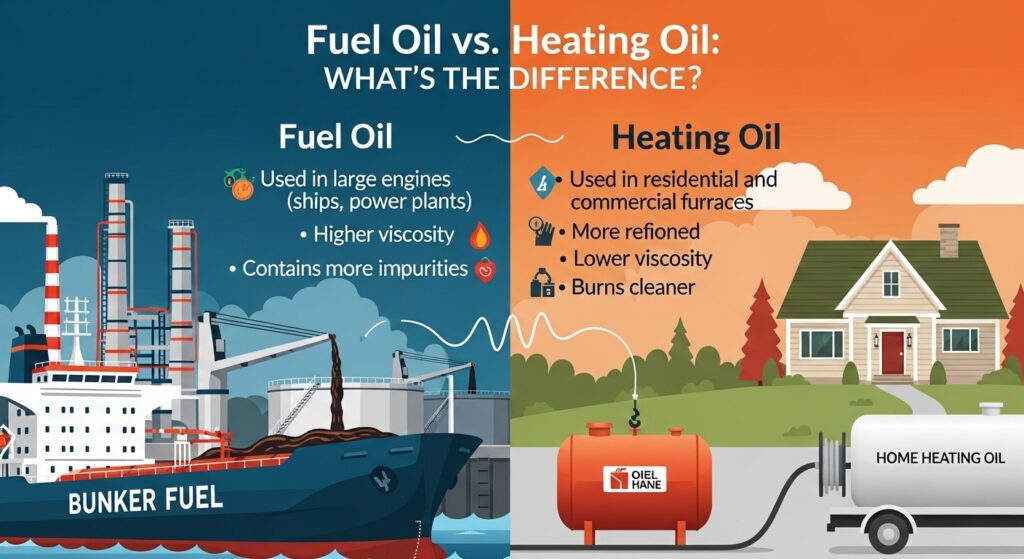 Fuel Oil vs. Heating Oil: What’s the Difference?