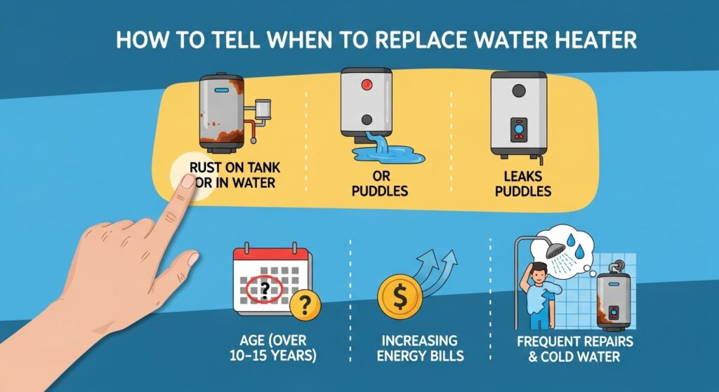How to Tell When It’s Time to Replace Your Water Heater