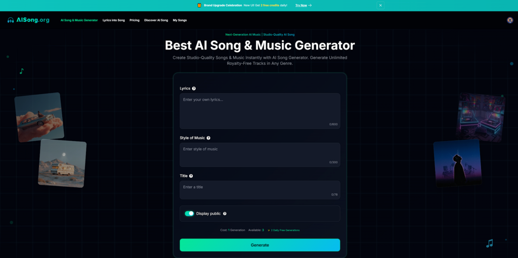 AI Song Generator