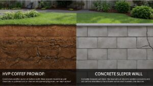 retaining wall problems concrete sleepers