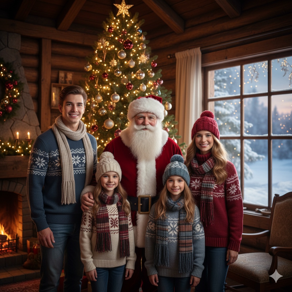 North Pole Christmas AI Photo Session
