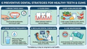 6 Preventive Dental Strategies That Support Healthy Teeth And Gums