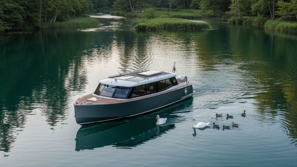electric boat in Winch