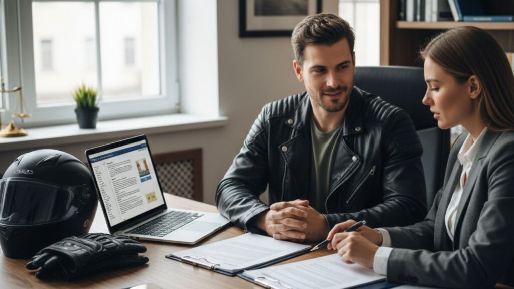 highway motorcycle crash attorney in Utah
