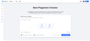AI plagiarism checker