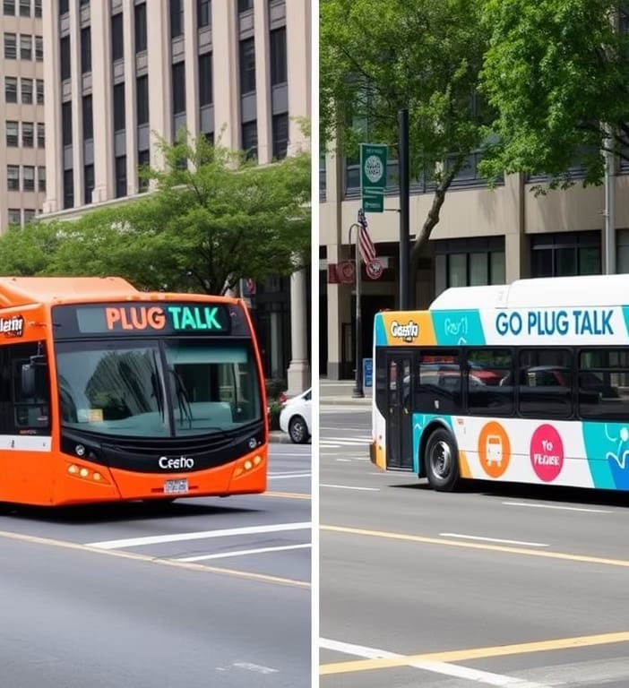 Bus advertising