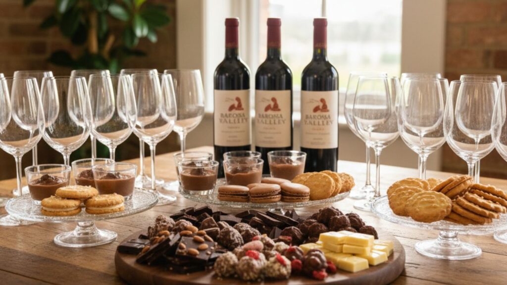 Barossa wine chocolate pairing