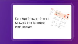 Reddit scraper